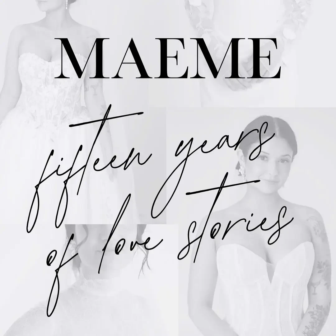MaeMe Celebrates 15 Years of Love Stories | New Orleans Bridal Boutique Anniversary. Mobile Image