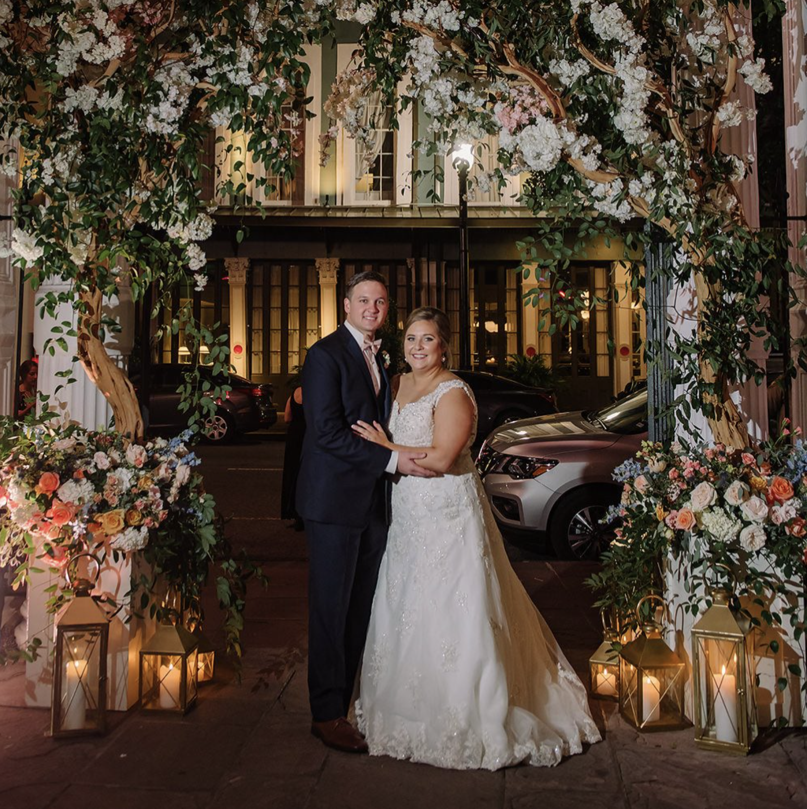 Real MaeMe Bride, Bree + Tray Traditional New Orleans Wedding. Desktop Image