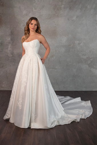 Essense of Australia EMMA GRACE (WITH LACE) #1 Ivory thumbnail