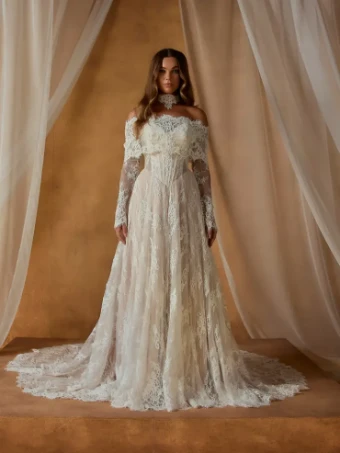 Madi Lane LAUREN (GOWN | JACKET) #2 Iv thumbnail