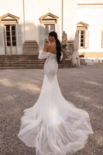 Ricca Sposa OLIVIA (GOWN | TRAIN | SLEEVES) #1 Iv thumbnail