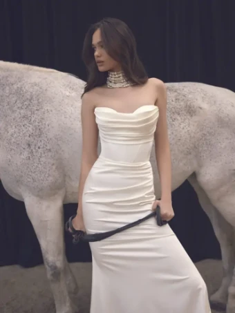 Ricca Sposa ONYX (GOWN | TRAIN) #2 Iv thumbnail