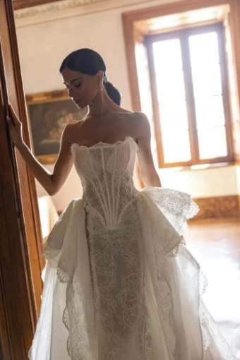 Ricca Sposa OLEA (GOWN | OVERSKIRT) #1 Iv thumbnail