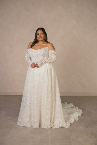Essense of Australia ELLISON (GOWN | SLEEVES) #5 default Ivory thumbnail