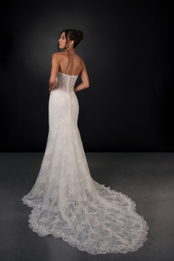 Martina Liana MALORIE (GOWN | CAPE) #7 Ivory/Ivory thumbnail