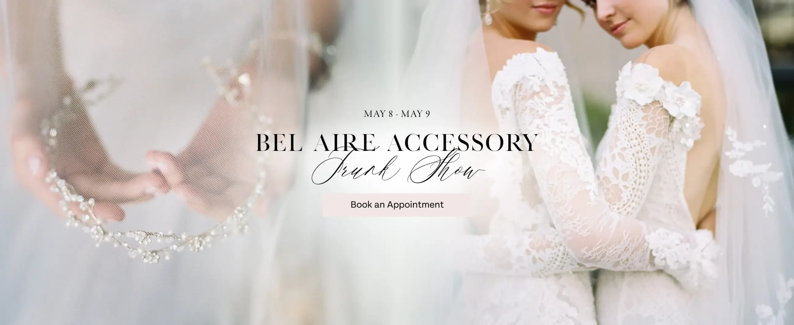 Bel Aire Accessory Trunk Show Banner for Desktop