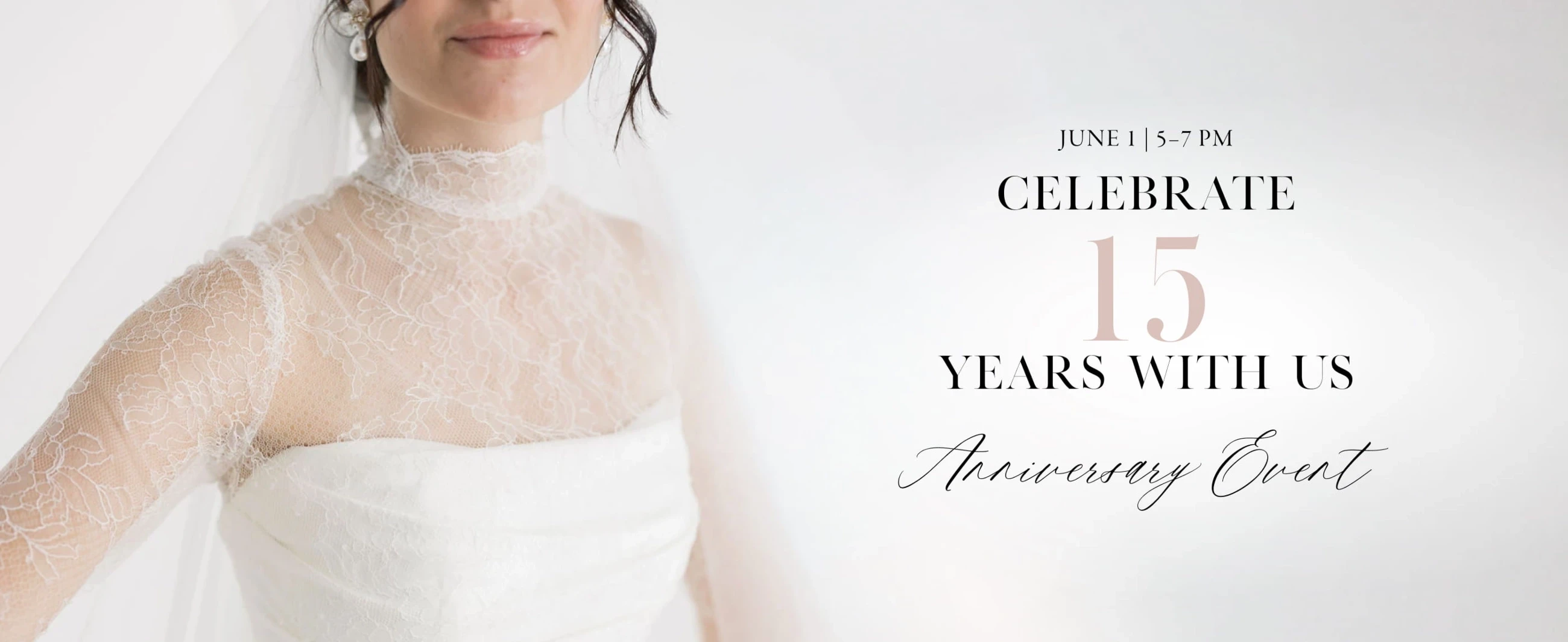 Celebrate 15 Years With Us